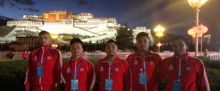 China-Nepal International Rafting Friendly Match