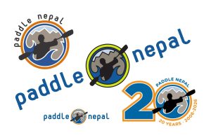 The evolution of Paddle Nepal logo
